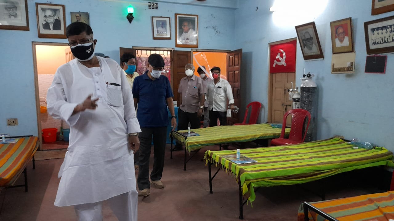 বেলঘরিয়া রেড ভল্যান্টিয়ারসদের উদ্যোগে সেফ হোম 