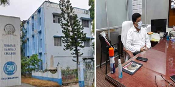 ভৈরব গাঙ্গুলী কলেজে দুঃস্থ ছাত্র-ছাত্রীদের সহযোগিতার মানবিক উদ্যোগ। 