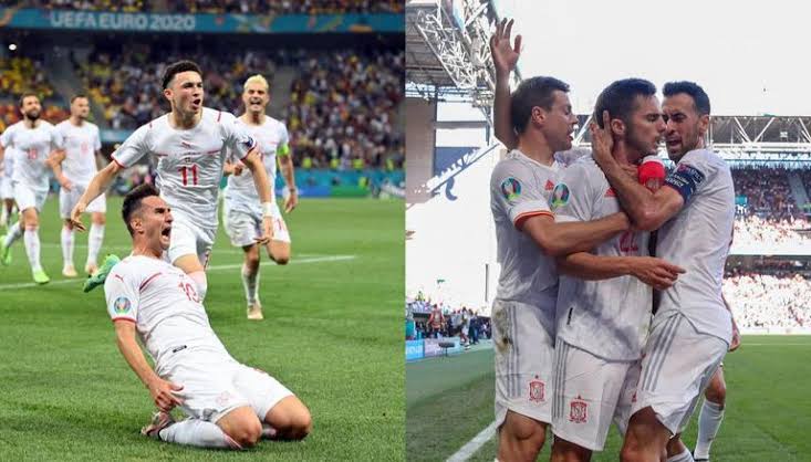 স্পেন সুইসের ১-১ টাইব্রেকারে ফয়সালা সেমিফাইনালে স্পেন