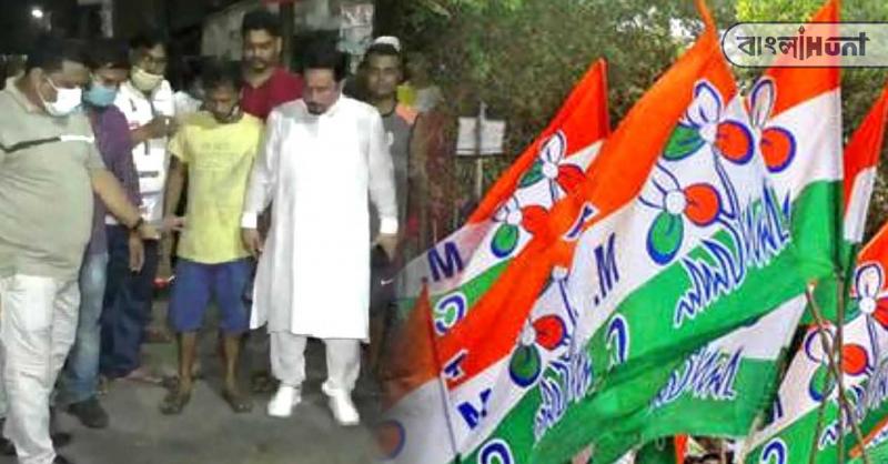 টিটাগড়ে তৃণমূল অফিসের সামনে  আবার বোমাবাজি, জখম বৃদ্ধা