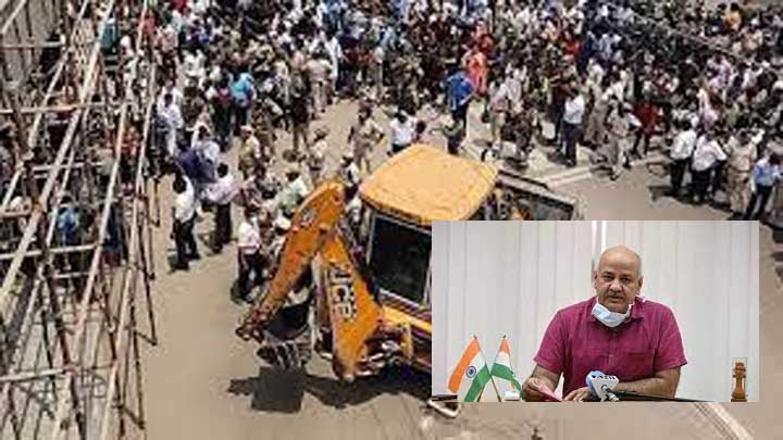 বুলডোজার ! ‘দিল্লির ৭০ শতাংশ বাসিন্দাকে উচ্ছেদ করতে চায় BJP ’, উপ মুখ্যমন্ত্রীর চিঠি, অমিত শাকে