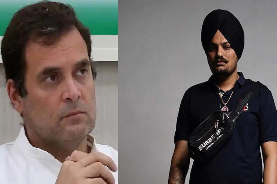 পাঞ্জাবে খুন হয়ে যাওয়া গায়ক সিধু মুসেওয়ালার পরিবারের সঙ্গে  রাহুল গান্ধীর সাক্ষাৎ