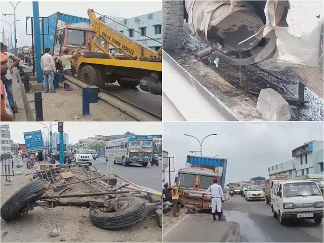 ভয়ঙ্কর দুর্ঘটনা, ট্রেলারে ধাক্কা মেরে দুমড়ে গেল গাড়ি, নিহত CID কর্তা সহ ২