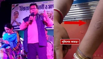 ‘পুলিশ কামড়ে দেবে না তো কি, রসগোল্লা ছুড়বে?’ TMC বিধায়কের মত সুজনের মত ভিমরতি