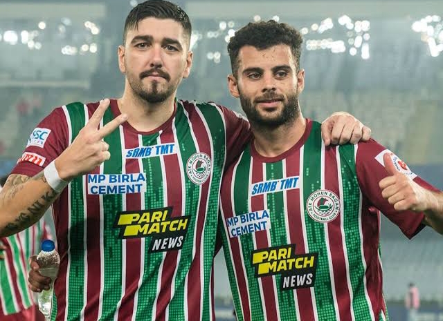 জোড়া গোলে ঘরের মাঠে গোয়ার বিরুদ্ধে জয় পেল এটিকে মোহনবাগান।