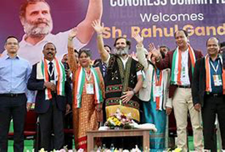 “ তৃণমূল কংগ্রেস বিজেপির সহযোগী “ মেঘালয়ের সভায় রাহুল গান্ধীর অভিযোগ সাথে সদ্য গোয়ার কথা তুলে ধরলেন