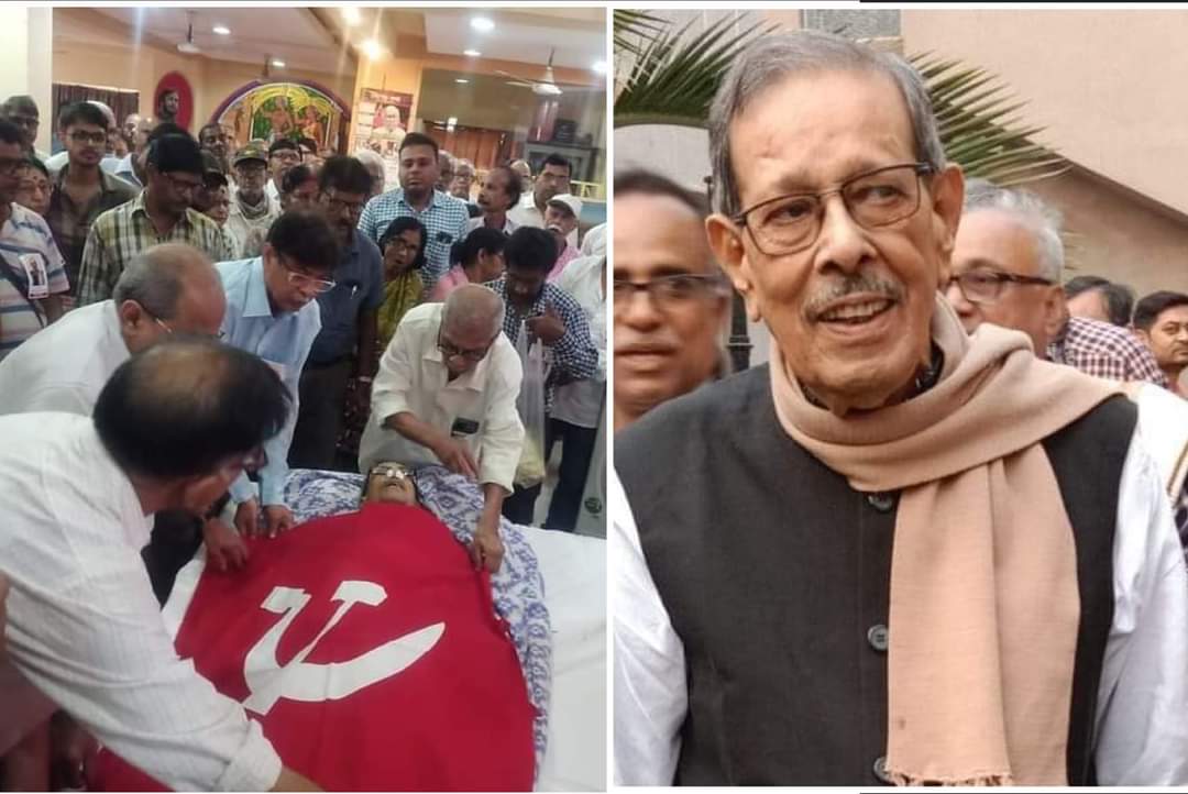প্রবীণ সিপিআইএম নেতা মদন ঘোষ প্রয়াত ! মরনোত্তর দেহদান বর্ধমানে
