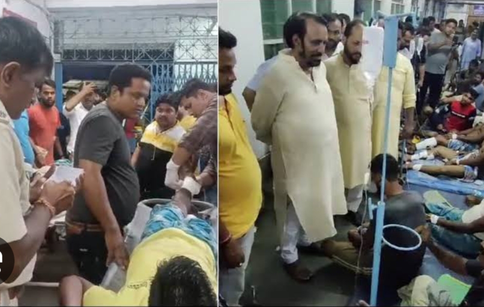 তৃণমূলের গোষ্ঠী সংঘর্ষে গুলি বোমা রনক্ষেত্র ইসলামপুর,  আহত ২২