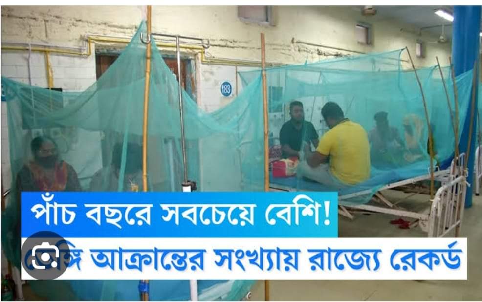 ডেঙ্গি আক্রান্তের সংখ্যায় শীর্ষে উত্তর ২৪ পরগনা, রাজ্যে সপ্তাহে দেড় হাজারের মানুষ ডেঙ্গির কবলে