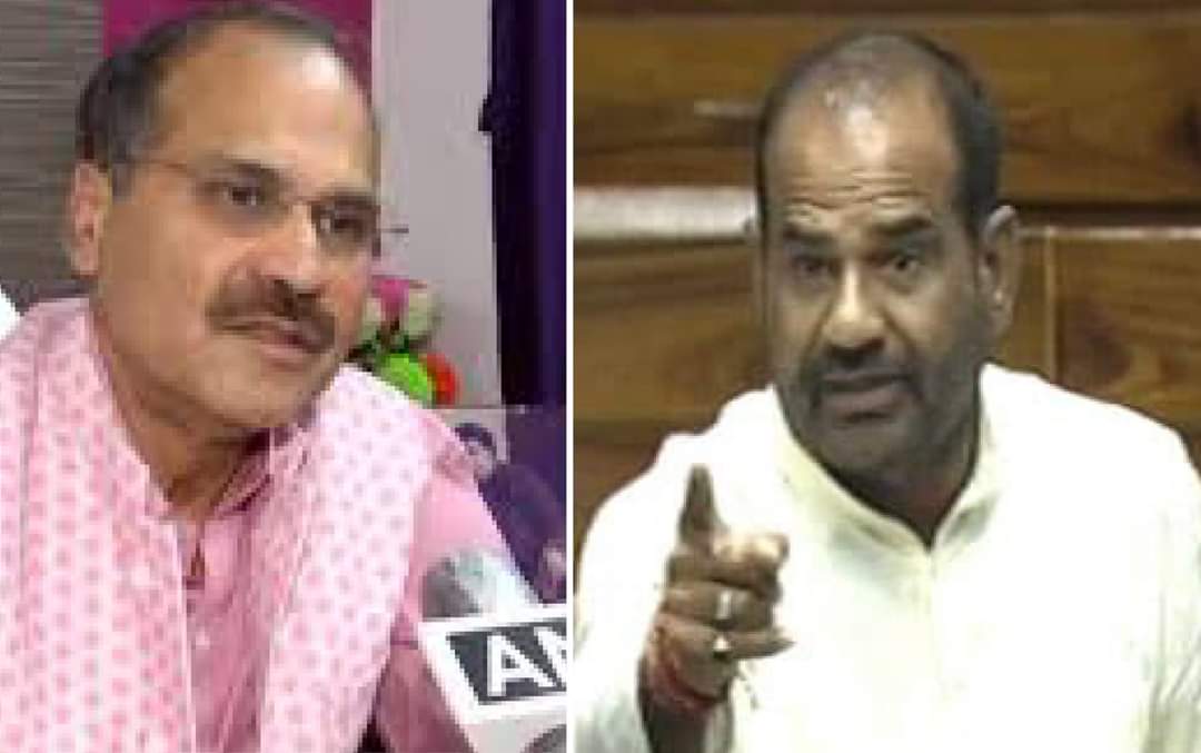 বিজেপি সাংসদের কুৎসিত ভাষনের বিরুদ্ধে অধীর চৌধুরীর তীব্র কটাক্ষ