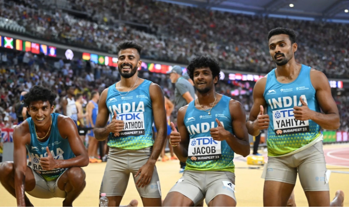 আনাস মুহাম্মদ, অমজ জাকোব,রাজেশ রমেশ, আজমলের সোনা ভারতের গর্ব