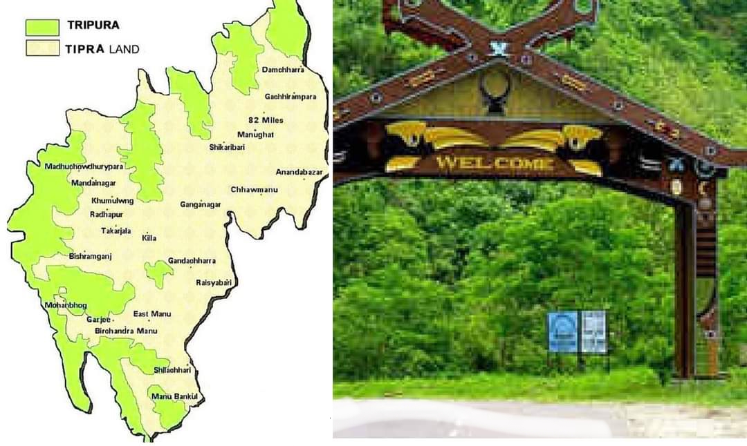 ত্রিপুরা ভেঙে নয়া আদিবাসী রাজ্য?  ত্রিপাক্ষিক চুক্তিতে বিজেপি