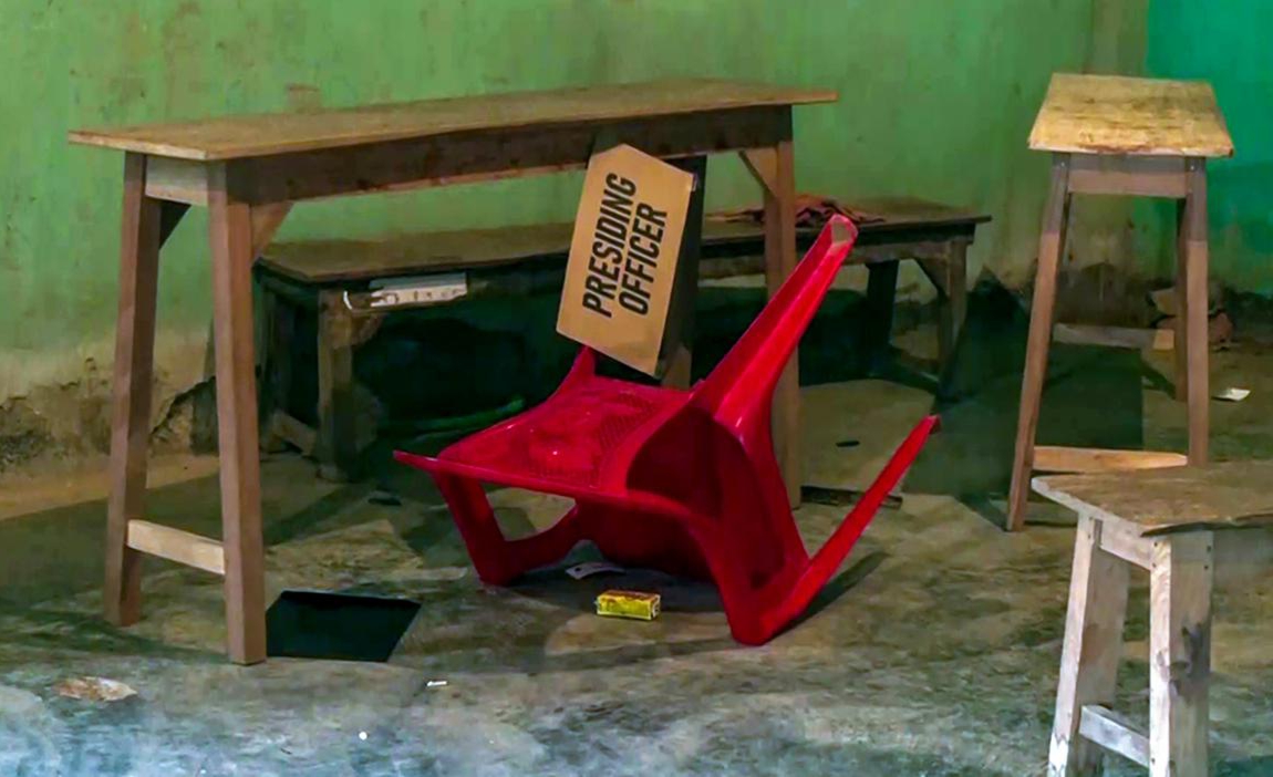 প্রথম দফায় ব‍্যাপক হিংসায় মণিপুরে পুনর্নির্বাচন ঘোষণা কমিশনের