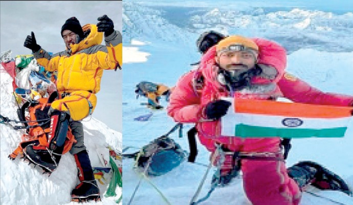 পর্বতের জোড়া শিখর জয়ে নতুন রেকর্ড ভারতের সত্যদীপের, ইতিহাস  নেপালের কামি রিতা শেরপা, দাওয়া ফিনজক শেরপা