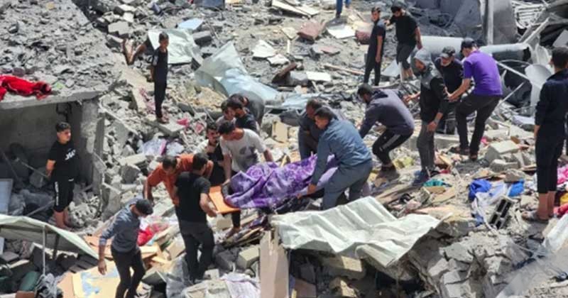 ২৪ ঘণ্টায় ইসরাইলি হামলায় আরও ৮০ জন নিহত প‍্যালেস্টাইনবাসী