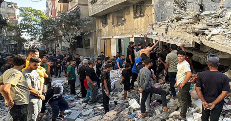 জাতিসংঘের বিবৃতিঃ ইসরায়েলের আক্রমণে উঃ গাজা ধ্বংসস্তুপ হয়ে গেছে