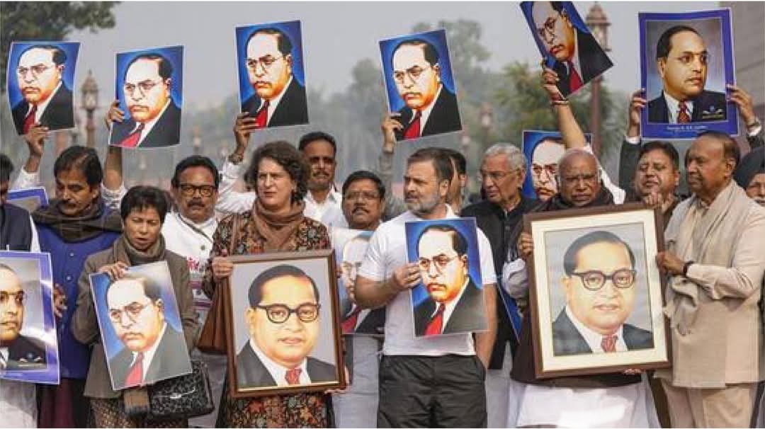 অমিত শার আম্বেদকর 'ফ‍্যাশন' মন্তব‍্যে নিন্দার ঝড়, ওর পদত্যাগ দাবী