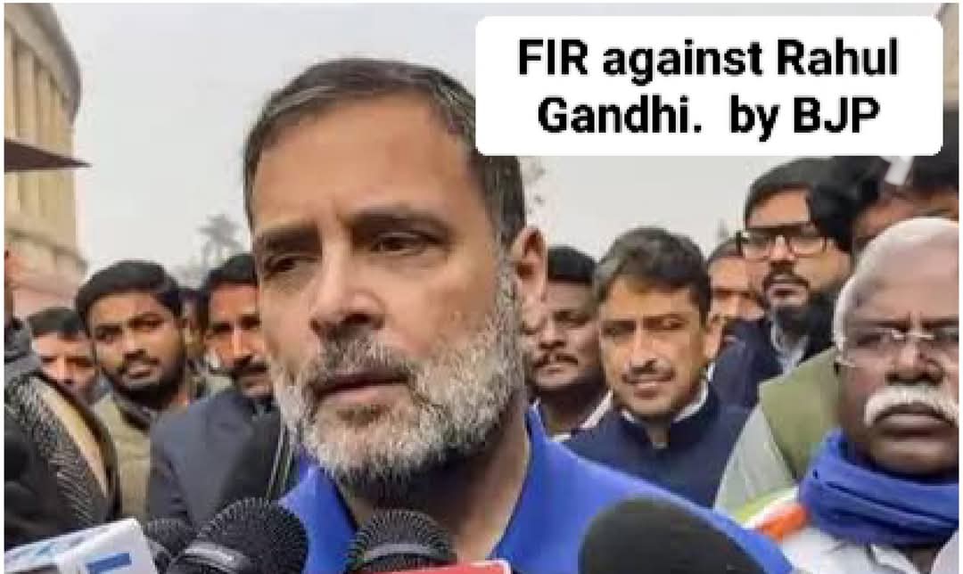 সংসদে ধাক্কাধাক্কিতে বিজেপি সাংসদ আহত, রাহুলের বিরুদ্ধে FIR