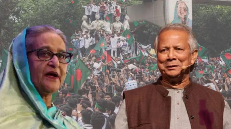 ইউনুস পাকিস্তানের পা চাটা দালাল  দেশের মানুষের খাদ‍্য নেই - হাসিনা