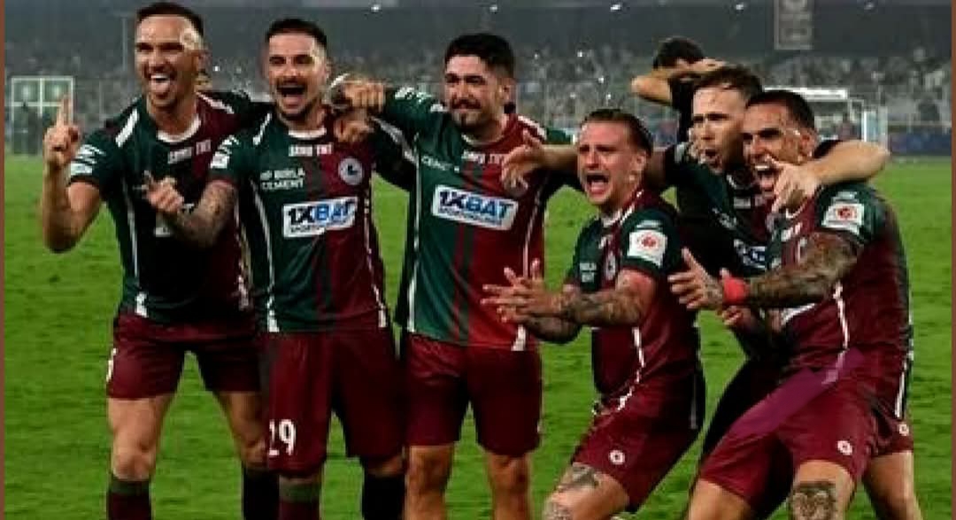 পেত্রাতোসের গোলেই মোহনবাগান টানা দুবার লিগ চ্যাম্পিয়ন