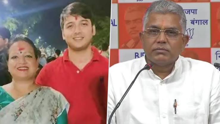 সদ‍্যবিবাহিত দিলীপ ঘোষের স্ত্রী রিঙ্কু মজুমদারের আইটি কর্মী পুত্রের রহস্যমৃত্যুর খবর