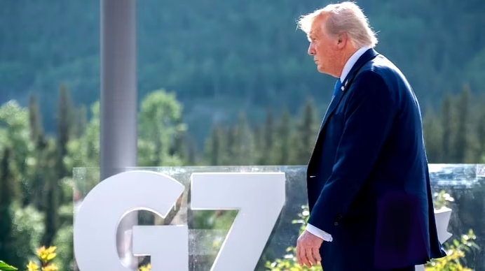 হঠাৎ জি৭ বৈঠক ছাড়লেন ট্রাম্প, বললেন, 'যুদ্ধবিরতির জন‍্য নয় অন‍্য কিছু, মাক্রোঁকে কটাক্ষ