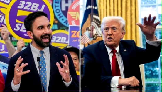 ট্রাম্প কি সঙ্কিত? ডেমোক্র্যাট প্রার্থী কমিউনিস্ট জোহরানকে "পাগল" বললেন