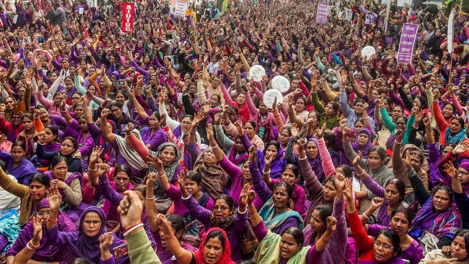 'চটিচাটা পুলিশ' আশাকর্মীদের অভিযানে কলকাতা এবং সল্টলেক উত্তাল