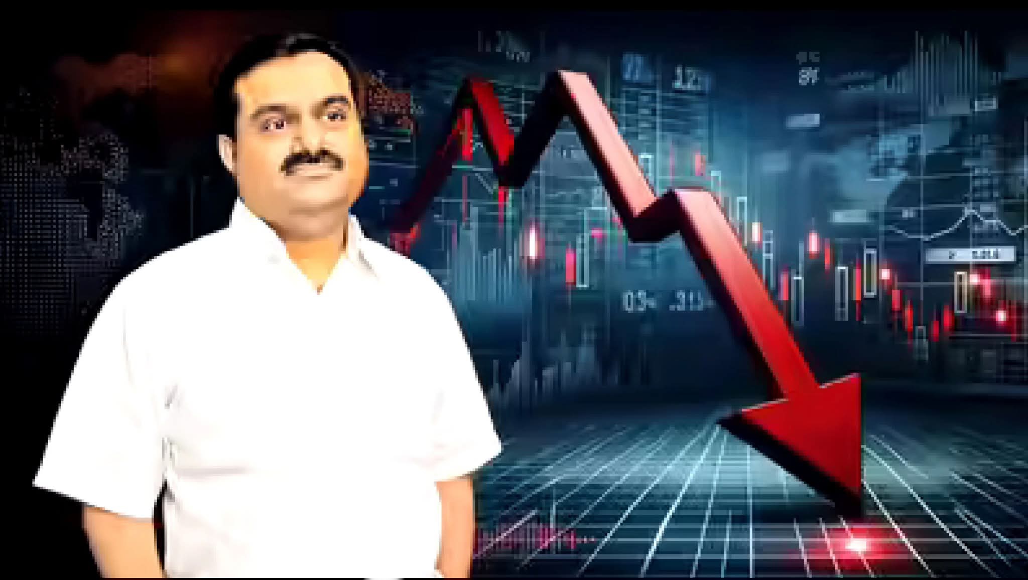 আদানি শেয়ার ৫৭০ কোটি ডলার পতনে দেশের বাজারে বিরাট ধস,