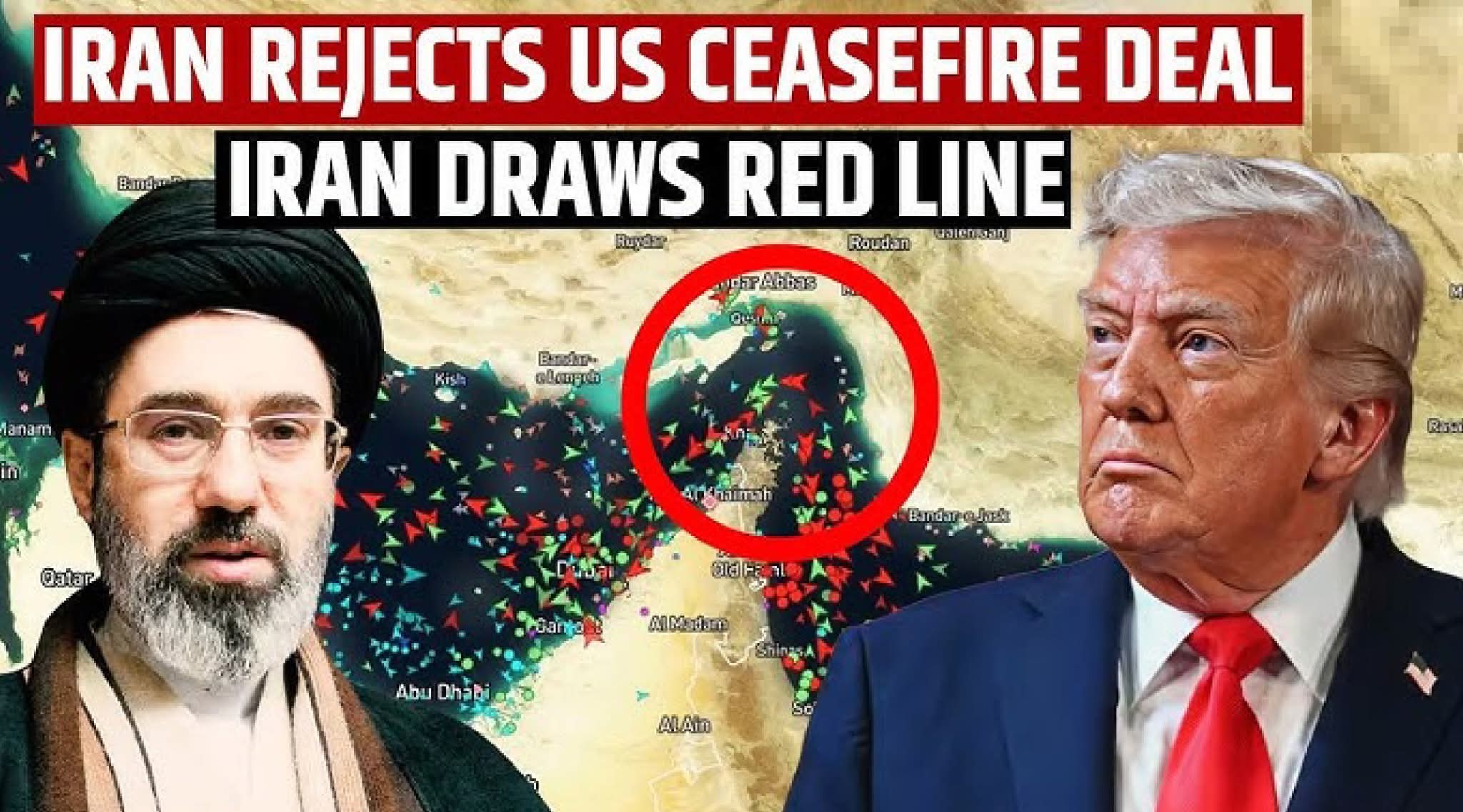 মধ‍্যপ্রাচ‍্যের যুদ্ধ বন্ধে ট্রাম্পের শান্তি প্রস্তাব 'একতরফা ও অন্যায্য' বলে  প্রত্যাখ্যান ইরানের