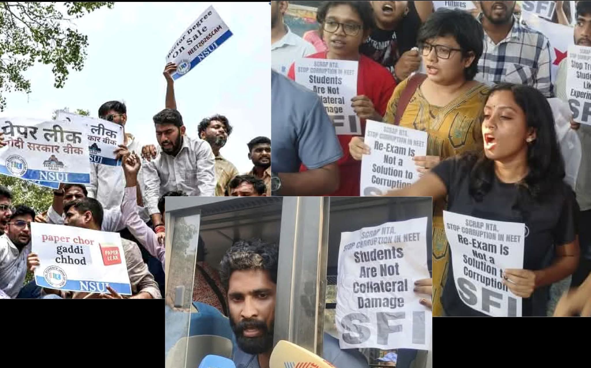 NEET UG 2026 বাতিল: ২০ লক্ষ পড়ুয়ার সর্বনাশ! কেন্দ্রের ব‍্যার্থতার বিরুদ্ধে উত্তাল দেশ