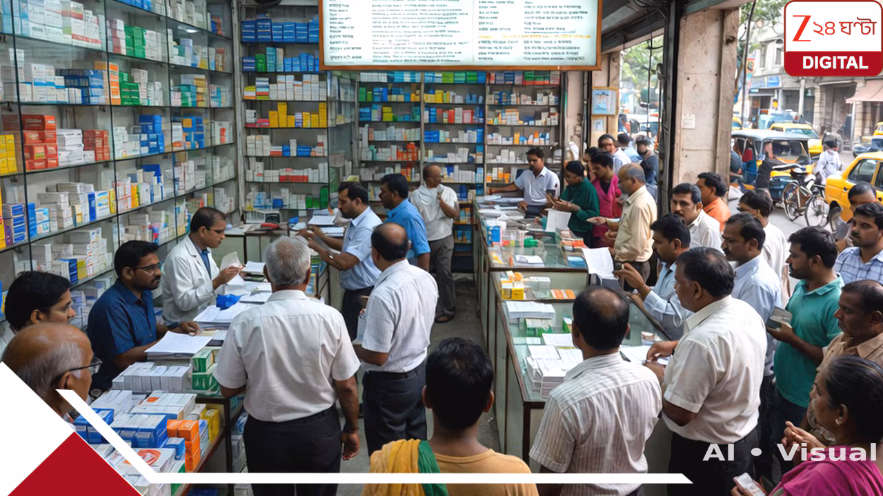 আজ দেশজুড়ে ৮ লক্ষ ফার্মেসি ধর্মঘট - অনলাইনের নামে চুড়ান্ত অনিয়মের প্রতিবাদে