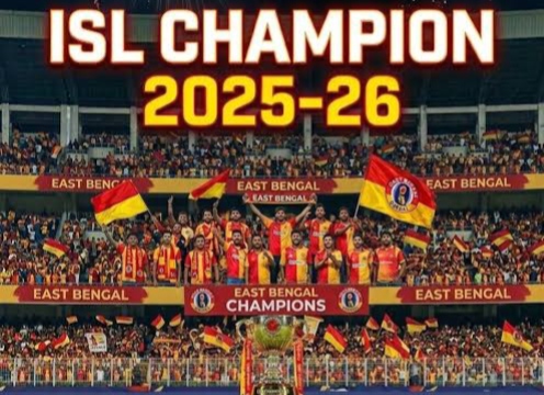 ২২ বছর পর স্বপ্নপূরণ প্রথমবার ISL চ্যাম্পিয়ন হলো ইস্টবেঙ্গল।